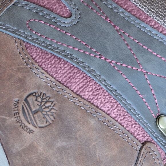 Women's Brown Hiking Boots - Picture 9 of 14